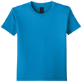 Sapphire front - Gildan Youth Softstyle T-Shirt