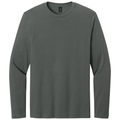 Charcoal front - Gildan Softstyle Long Sleeve T-Shirt