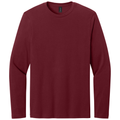 Garnet front - Gildan Softstyle Long Sleeve T-Shirt