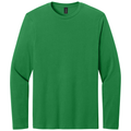 Turf Green front - Gildan Softstyle Long Sleeve T-Shirt