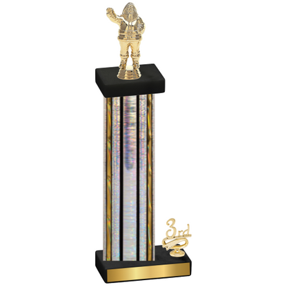 Accented Single Silver Glacier Third Place Holiday Trophy