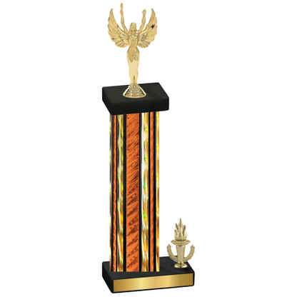 Accented Single Orange Glacier Victory Victory Trophy