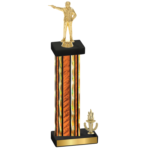 Accented Single Orange Glacier Victory Shooter Trophy