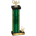 Accented Single Green Glacier Second Place Academics Trophy