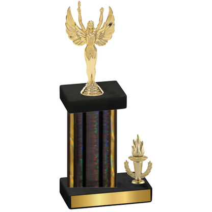 Accented Single Black Glacier Victory Victory Trophy