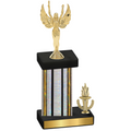 Accented Single Silver Glacier Victory Victory Trophy