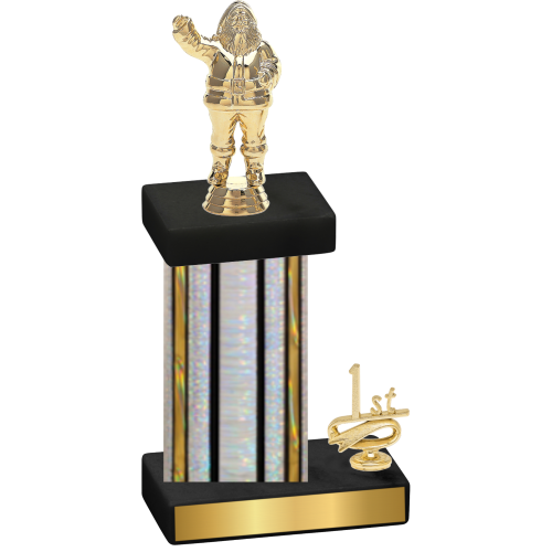 Accented Single Silver Glacier First Place Holiday Trophy