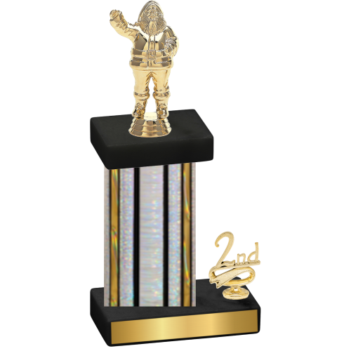 Accented Single Silver Glacier Second Place Holiday Trophy