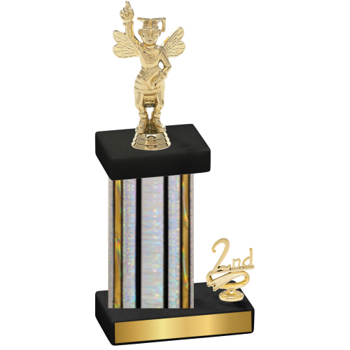 Accented Single Silver Glacier Second Place Academics Trophy