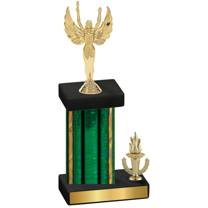Accented Single Green Glacier Victory Victory Trophy