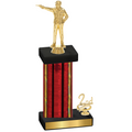 Accented Single Red Glacier Second Place Shooter Trophy