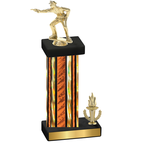 Accented Single Orange Glacier Victory Shooter Trophy