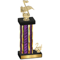 Accented Single Purple Glacier Second Place Music Trophy