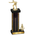 Accented Single Black Glacier Victory Shooter Trophy