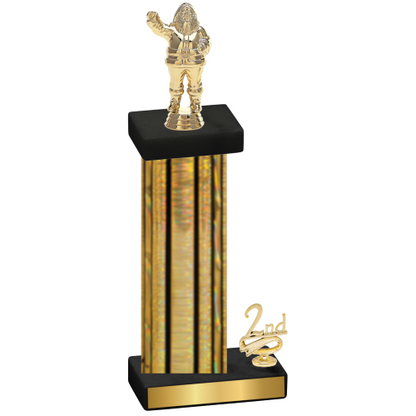 Accented Single Gold Glacier Second Place Holiday Trophy