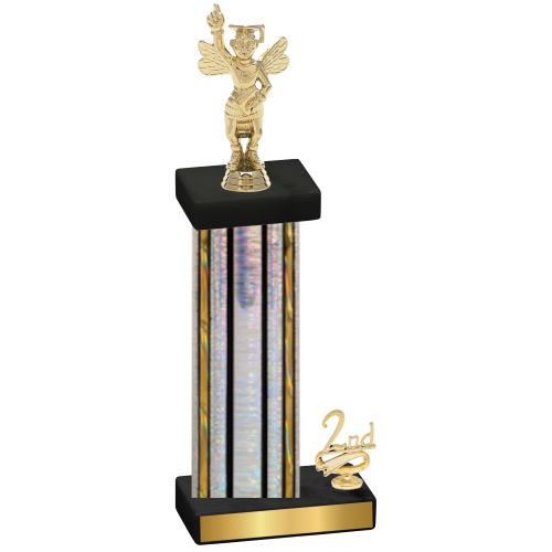 Accented Single Silver Glacier Second Place Academics Trophy