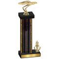 Accented Single Black Glacier Victory Cars Trophy