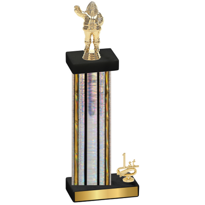 Accented Single Silver Glacier First Place Holiday Trophy