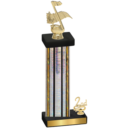 Accented Single Silver Glacier Second Place Music Trophy