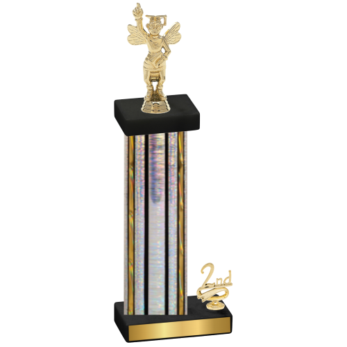 Accented Single Silver Glacier Second Place Academics Trophy