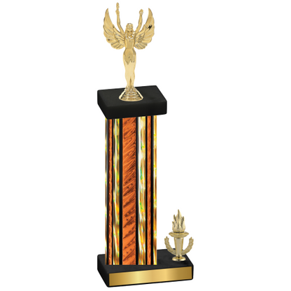 Accented Single Orange Glacier Victory Victory Trophy