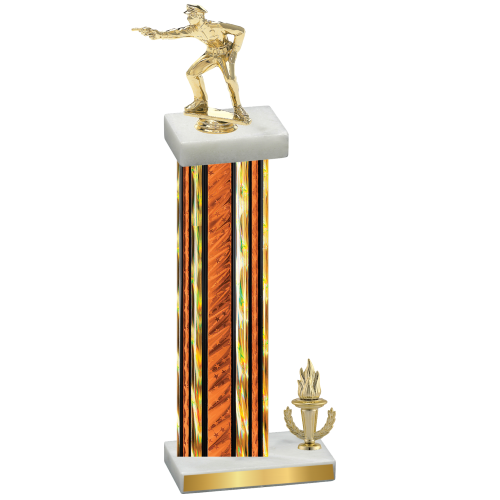 Accented Single Orange Glacier Victory Shooter Trophy