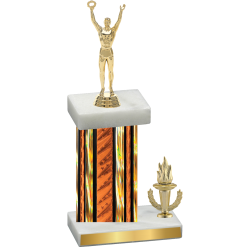 Accented Single Orange Glacier Victory Victory Trophy