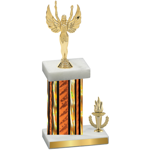 Accented Single Orange Glacier Victory Victory Trophy