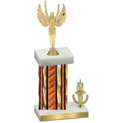 Accented Single Orange Glacier Victory Victory Trophy