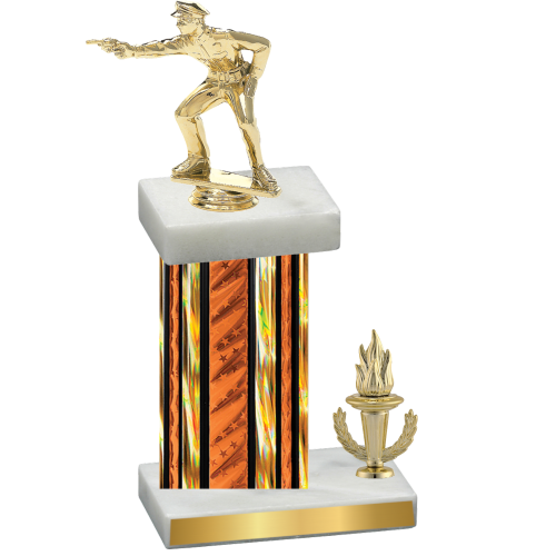 Accented Single Orange Glacier Victory Shooter Trophy