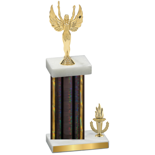 Accented Single Black Glacier Victory Victory Trophy