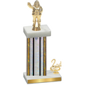 Accented Single Silver Glacier Second Place Holiday Trophy