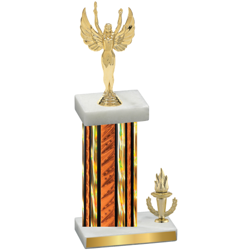 Accented Single Orange Glacier Victory Victory Trophy