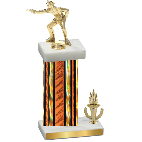 Accented Single Orange Glacier Victory Shooter Trophy