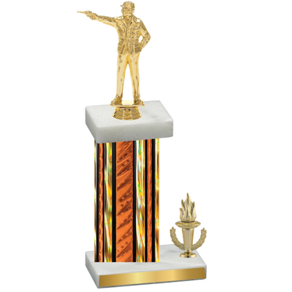 Accented Single Orange Glacier Victory Shooter Trophy