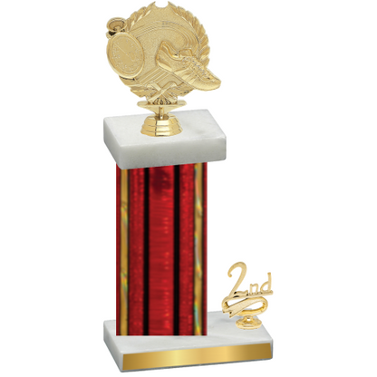 Accented Single Red Glacier Second Place Running Trophy