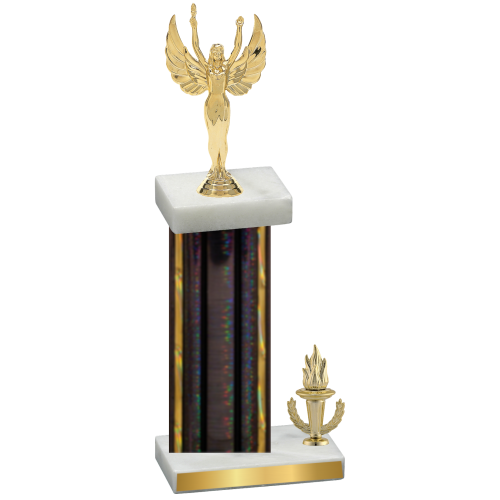 Accented Single Black Glacier Victory Victory Trophy