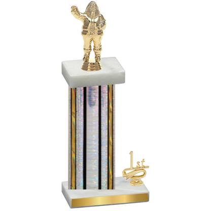 Accented Single Silver Glacier First Place Holiday Trophy