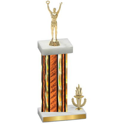 Accented Single Orange Glacier Victory Victory Trophy