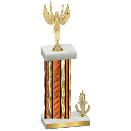 Accented Single Orange Glacier Victory Victory Trophy