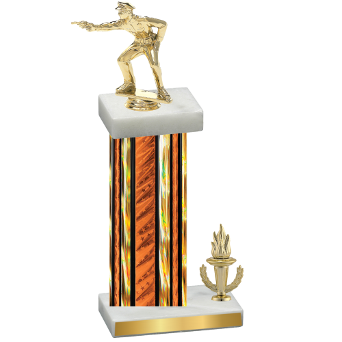 Accented Single Orange Glacier Victory Shooter Trophy