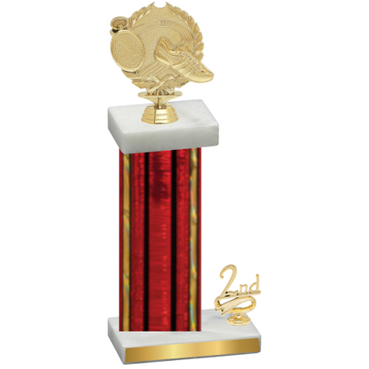 Accented Single Red Glacier Second Place Running Trophy