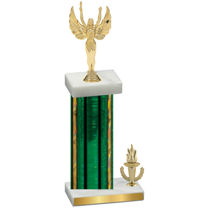 Accented Single Green Glacier Victory Victory Trophy