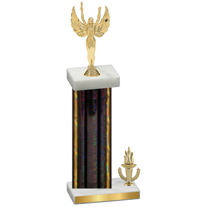 Accented Single Black Glacier Victory Victory Trophy