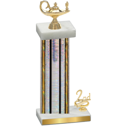 Accented Single Silver Glacier Second Place Academics Trophy