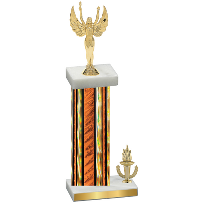 Accented Single Orange Glacier Victory Victory Trophy