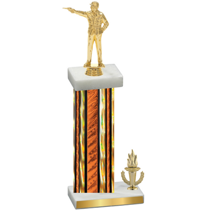 Accented Single Orange Glacier Victory Shooter Trophy