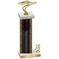 Accented Single Black Glacier Year Cars Trophy