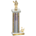 Accented Single Silver Glacier Second Place Holiday Trophy