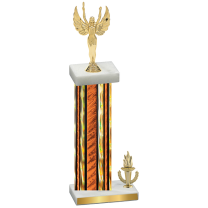 Accented Single Orange Glacier Victory Victory Trophy